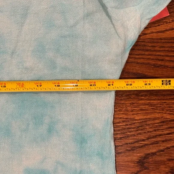 NWT Oh My Gauze! M (Size 2) Blue Tie Dye Suzi Washed Cotton Tunic - Picture 7 of 8